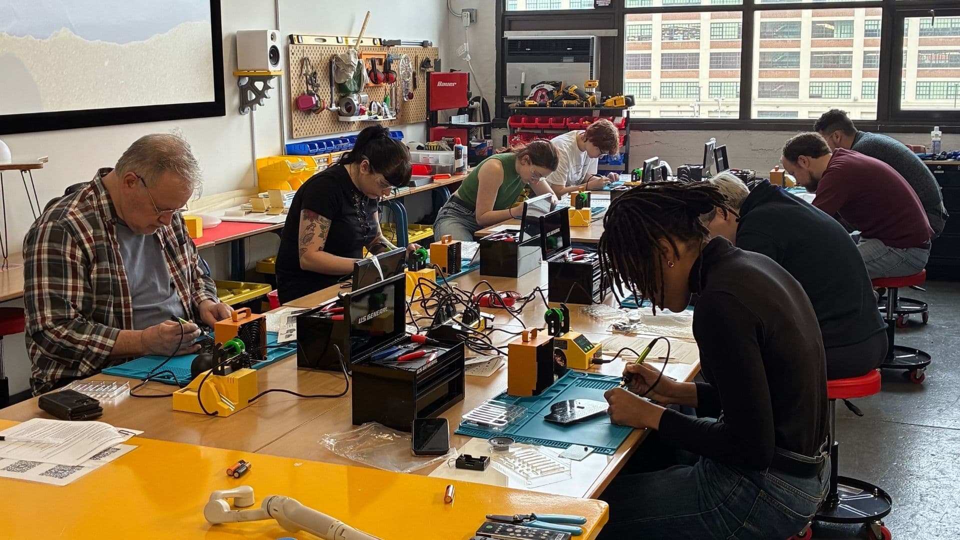 Desk Job Design Lab workspace