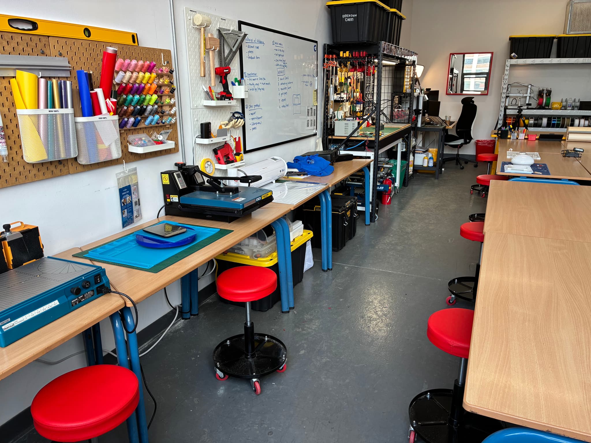 Desk Job Design Lab workshop in Industry City, Brooklyn